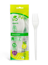 Forchette Compostabili Bianche